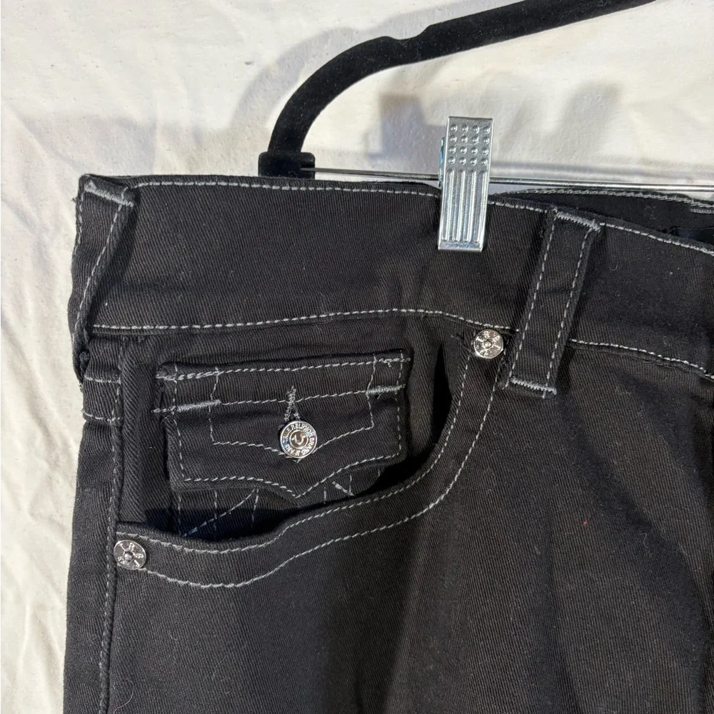 True Religion Men's Black Slim Jeans